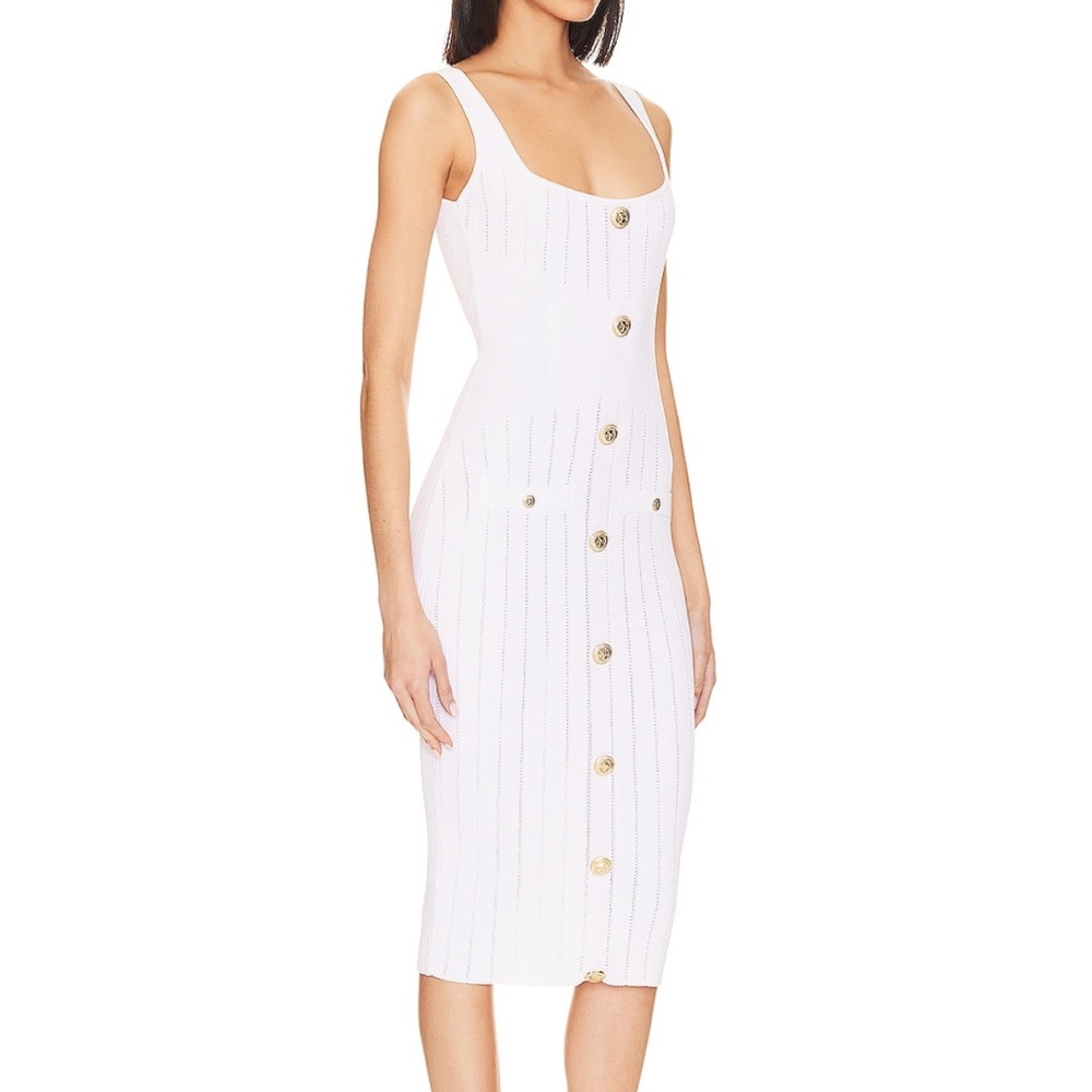 Retrofete Laney Ivory Button-Down Dress - Picture 7 of 7